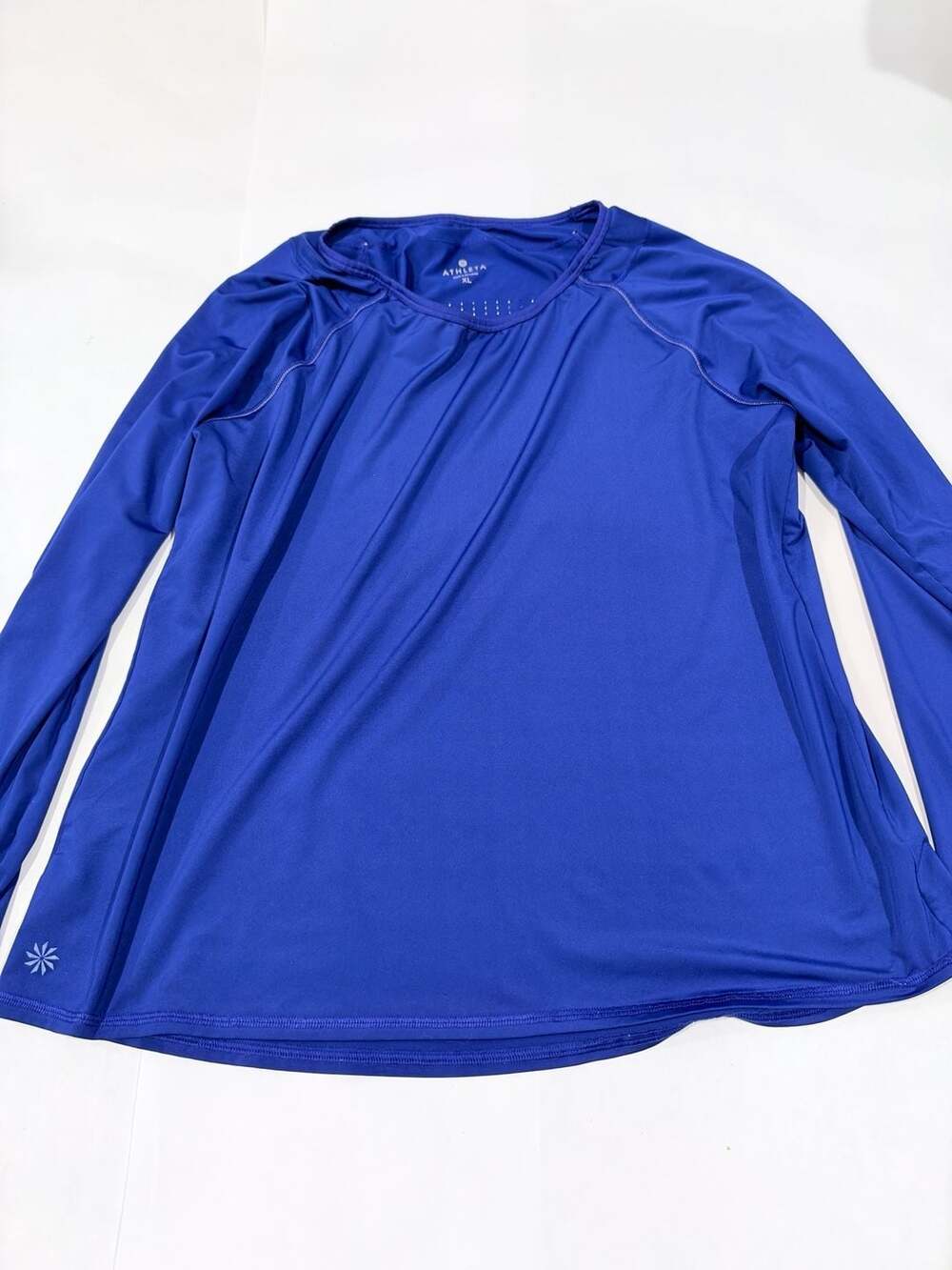 Athleta Long Sleeve Shirt Size XL Blue
